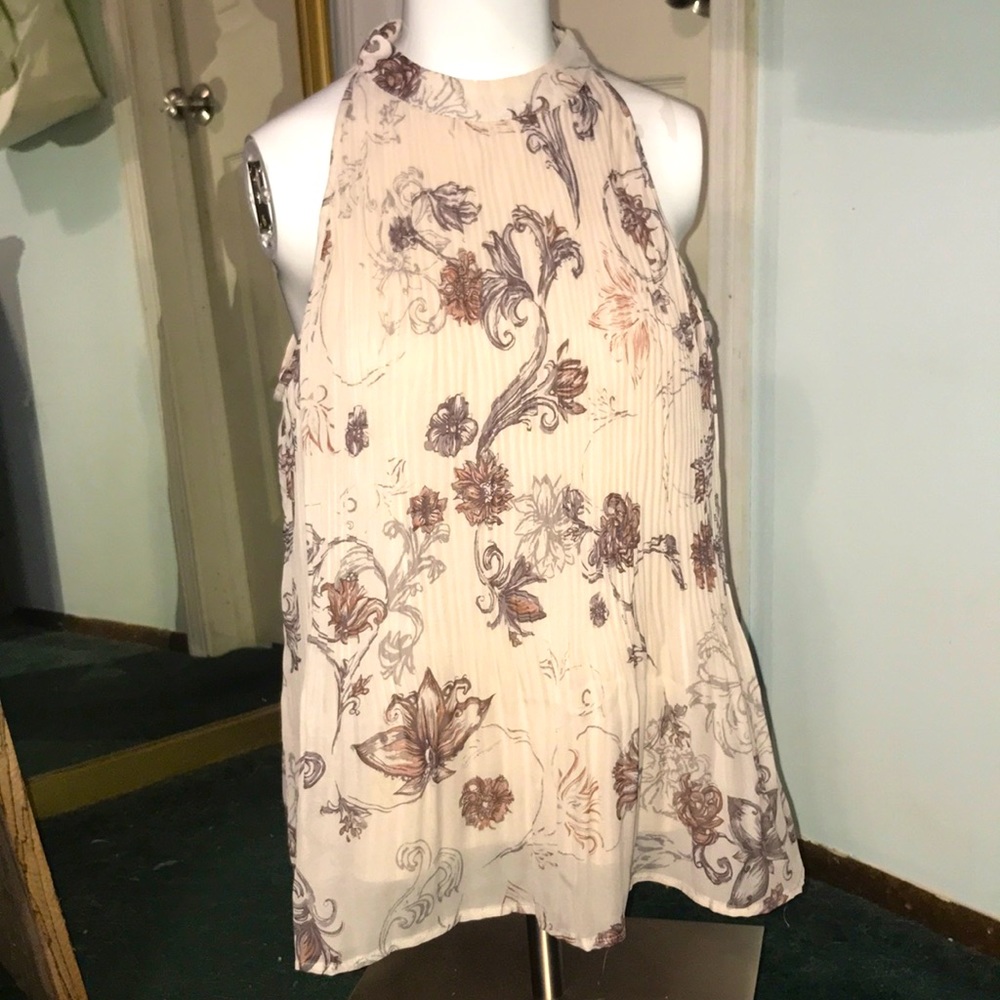 Maurices Floral Print Sleeveless Top